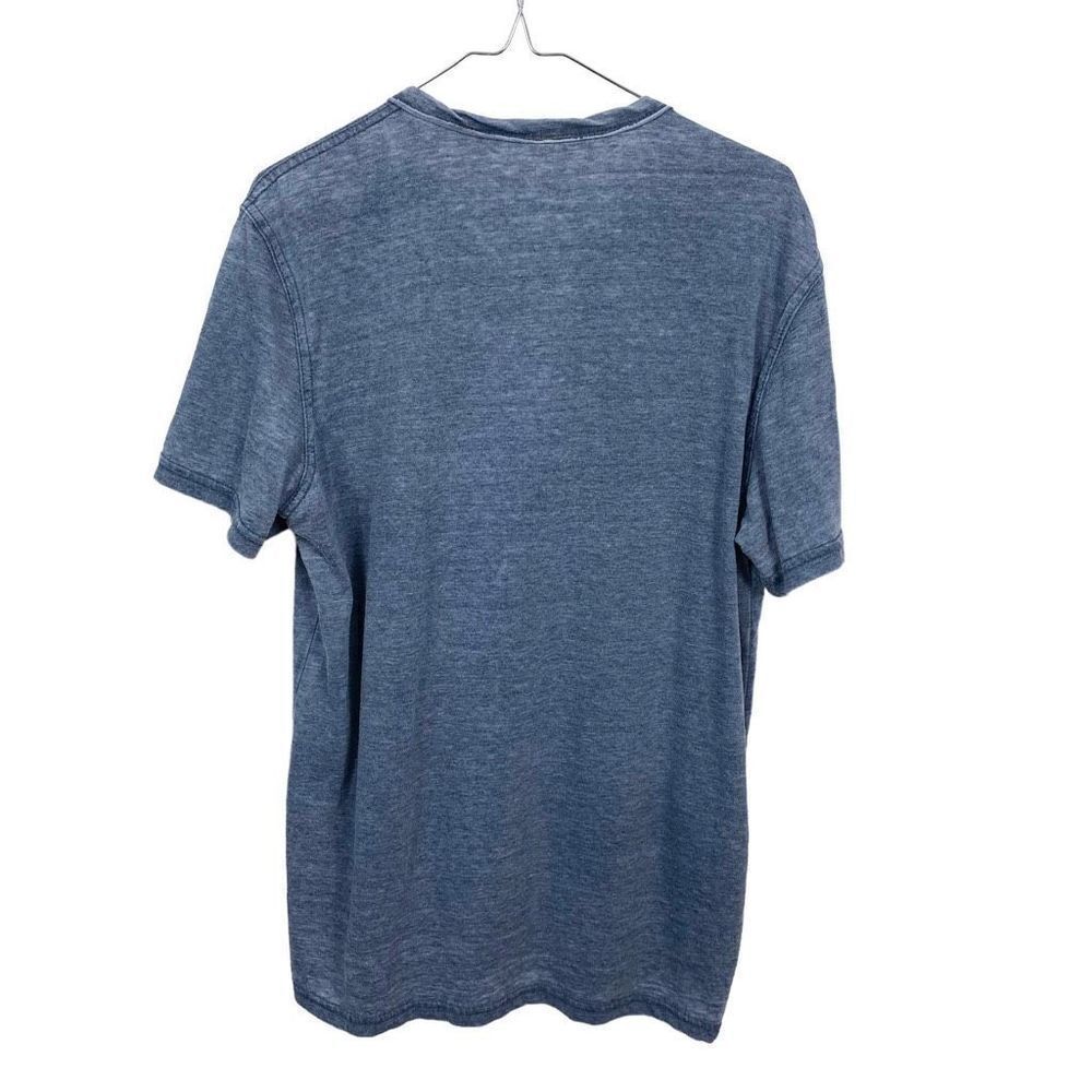 Lucky Brand Venice Burnout Navy Tee - Picture 5 of 5